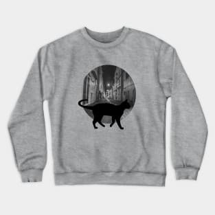 Street cat Crewneck Sweatshirt